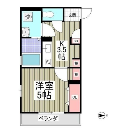 武里駅 徒歩2分 2階の物件間取画像